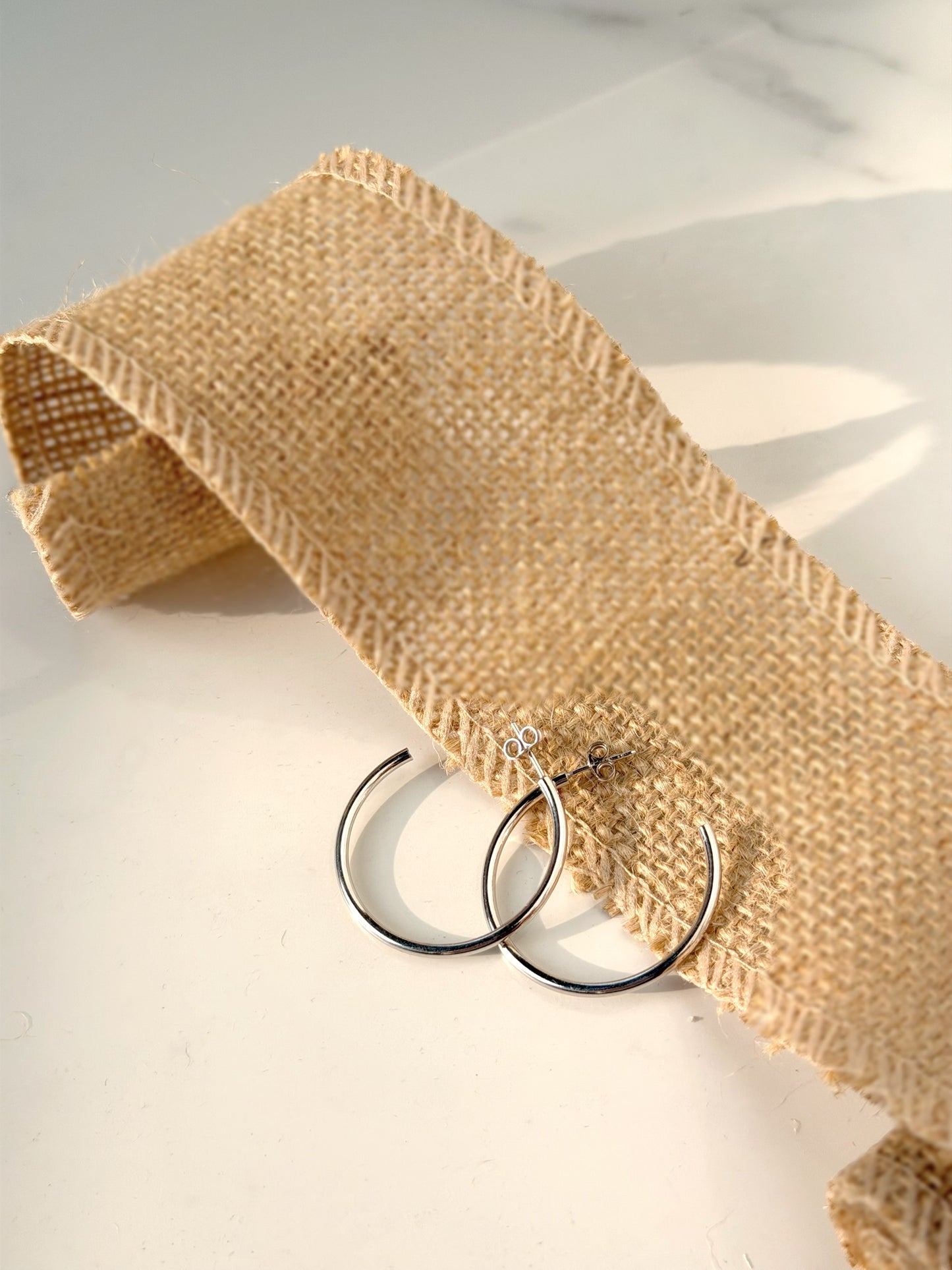 Plain Hoop Design Earrings