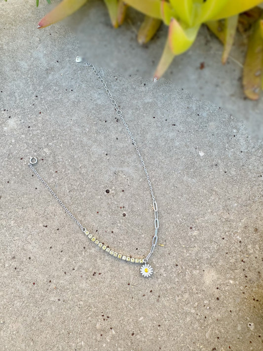 Daisy Flower Anklet