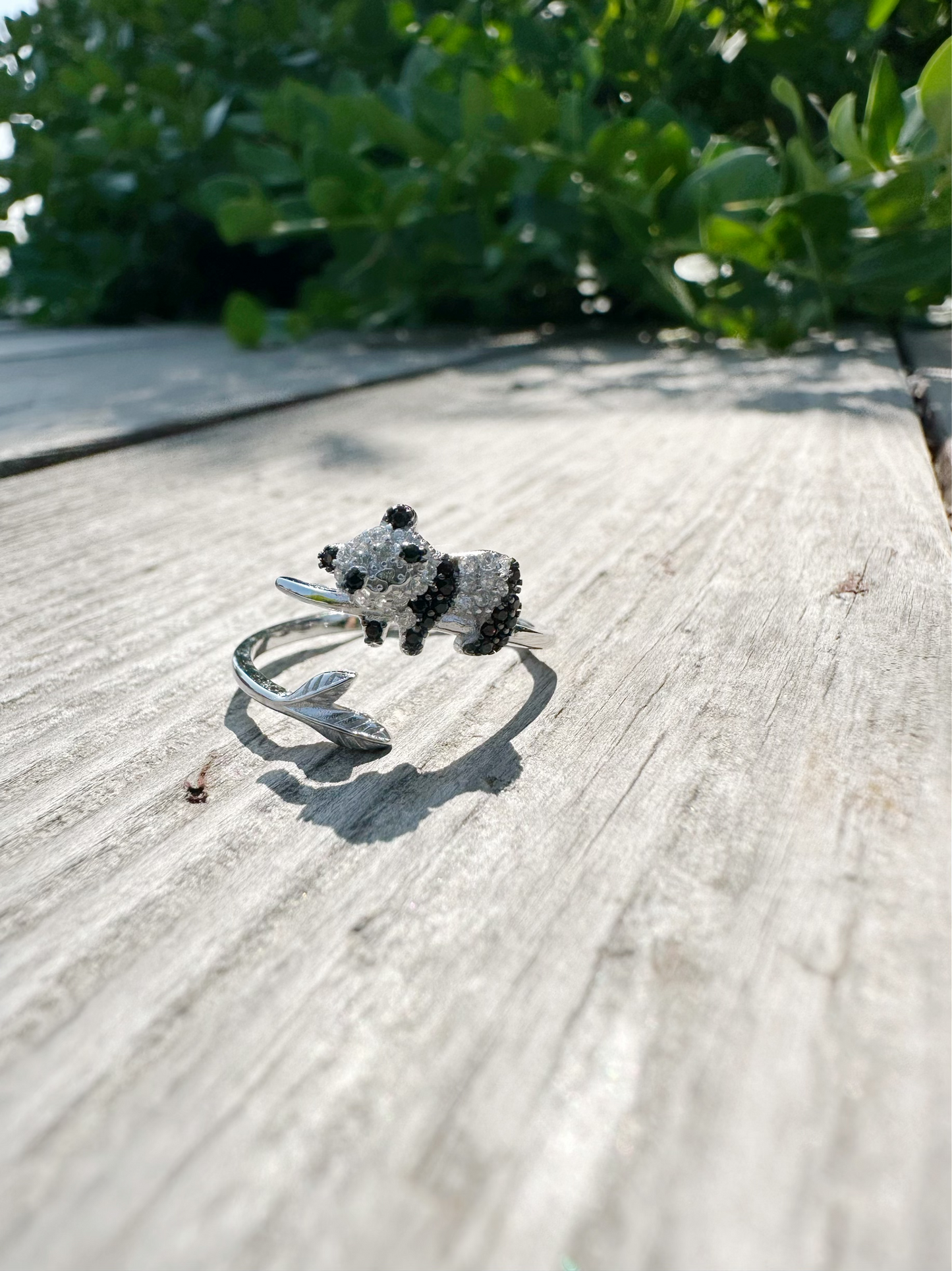 Panda Adjustable Ring